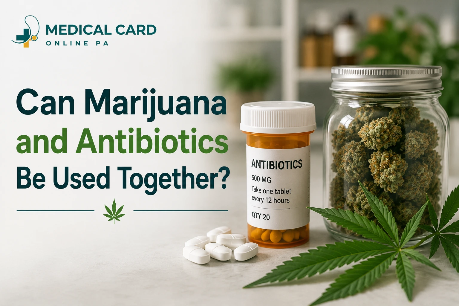 Can Marijuana and Antibiotics